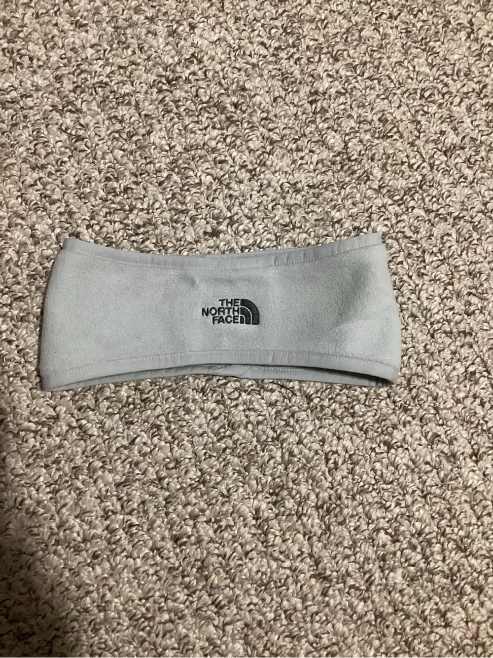 The North Face Light Gray Fleece Ear Warmer Headband